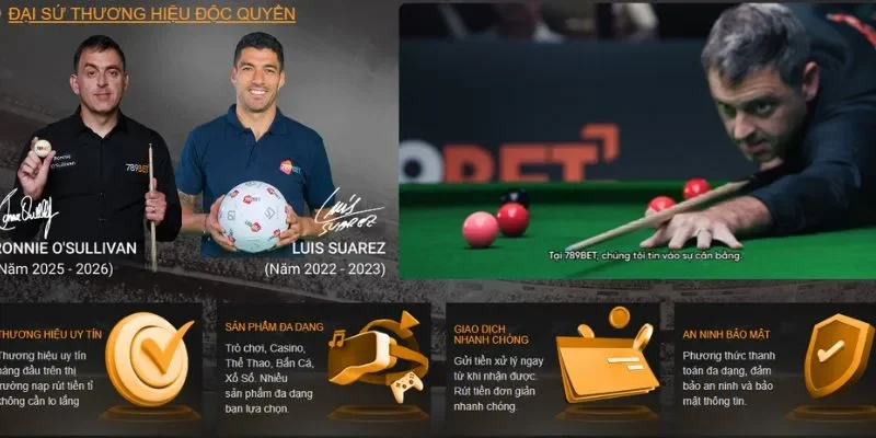 Người chơi có thể hoàn toàn tin tưởng 789BET là một nền tảng uy tín